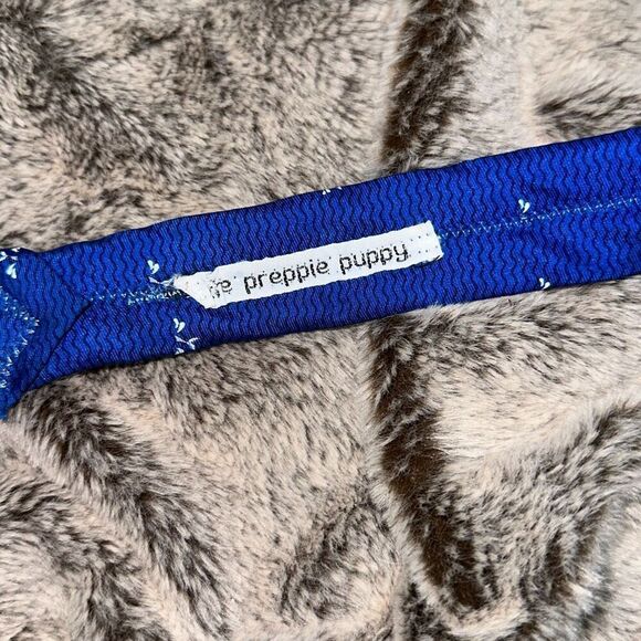 Men’s tie made into a dog leash blue Tommy Hilfiger | Sz OS - Picture 4 of 5